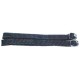 Nylon Braided Spur Straps Black