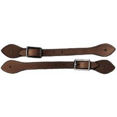 Spur Strap Brown With Stitching