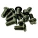 Rowel Screws (pack Of 10) Black