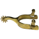 Campdraft Spur With Lip Solid Brass Mens