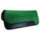 Western Saddle Pad Perforated Green