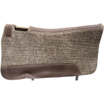 Premium Contoured 100% Wool Felt Pad Brown