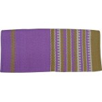 Saddle Blanket Soft Purple Cream and Sand