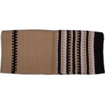 Saddle Blanket Sand Brown And Cream