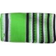 Saddle Blanket Fluro Lime Green Black And Whit