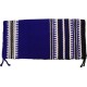 Saddle Blanket Blue With Black/white