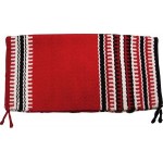 Saddle Blanket Red Black And White