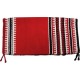 Saddle Blanket Red Black And White