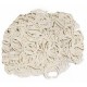 Rubber Braid Binders White