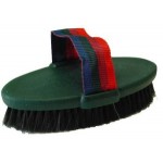 Plastic Backed Body Brush Green