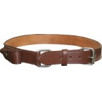 Belt Leather With Pouch 38 ”