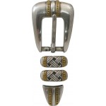 Buckle Set 3/4 (19mm) Basket Weave