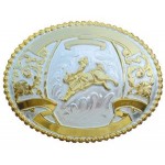 Buckle Bull Rider  3 1/2 X 4 1/2