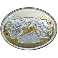 Buckle Bull Rider 3 1/4 X 4