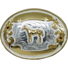 Buckle Standing Horse 3 1/4 X 4