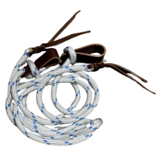 DOUBLE BRAIDED SPLIT ROPE REINS 14MM STUD MASTER