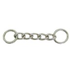 Heavy Single Curb Chain 19mm Ring