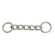 Heavy Single Curb Chain 19mm Ring