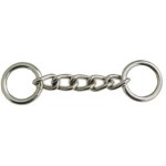 Single Curb Chain 1 ” Rings Np 3mm