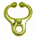 Nose Clip Bull Brass