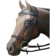 Snaffle Bridle Bk Rhinestone Full