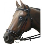 Snaffle Bridle Black Pony