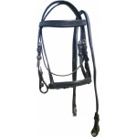 Miniature Bridle Flat Brow/nose Black