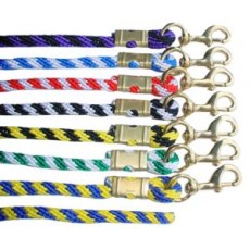 Thick Soft Braided Lead Blue/white(240cm