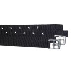 Stirrup Strap Nylon Black Ss 25mm (1)