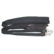 Flat Braided Split Cotton Reins 7`6 Blac