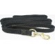 Flat Braided Cotton Lead 8` Black