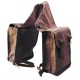 Saddle Bag Vinyl Brown