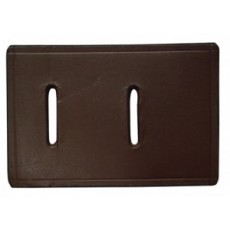 Leather Square Double Hole