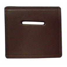 Leather Square Single Hole