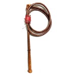 Kangaroo Hide Stockwhip 6ft X 8pl