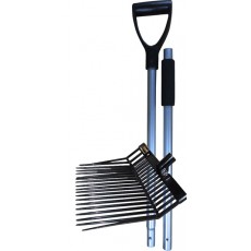 Stable Fork With Two Piece Handle