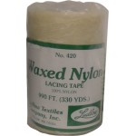 Waxed Nylon Lacing Tape No.420