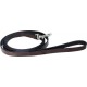 Dog Lead Leather Brown 3/8x42
