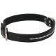 Dog Collar Ss Deco Black 7/8x20