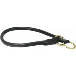 Dog Collar Round Black 1 1/4x24