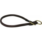 Dog Collar Round Brown 5/8x16