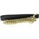 Dog Lead Black Brass Chain 1 X 30