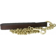 Dog Lead Brown Brass Chain 1 X 30