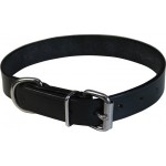 Dog Collar Black Ss Fittings 1 1/4 &#148; X 24