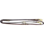 European Double Dog Lead Brown