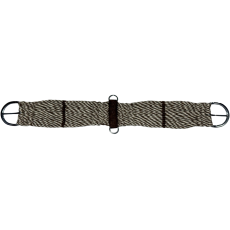 LIMITED TIME ONLY - BROWN & WHITE STRIPED 100% ALPACA STUDMASTER CINCHAS