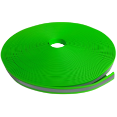 PVC WEBB REFLECTIVE FLURO GREEN 1" (25mm X 3mm)