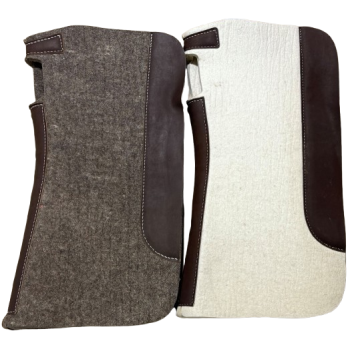 Premium Contoured 100% Wool Felt Pads