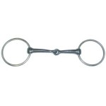 Black Snaffle  Cob (3 Rings)