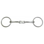 Ring Snaffle French Mouth Cob S/s